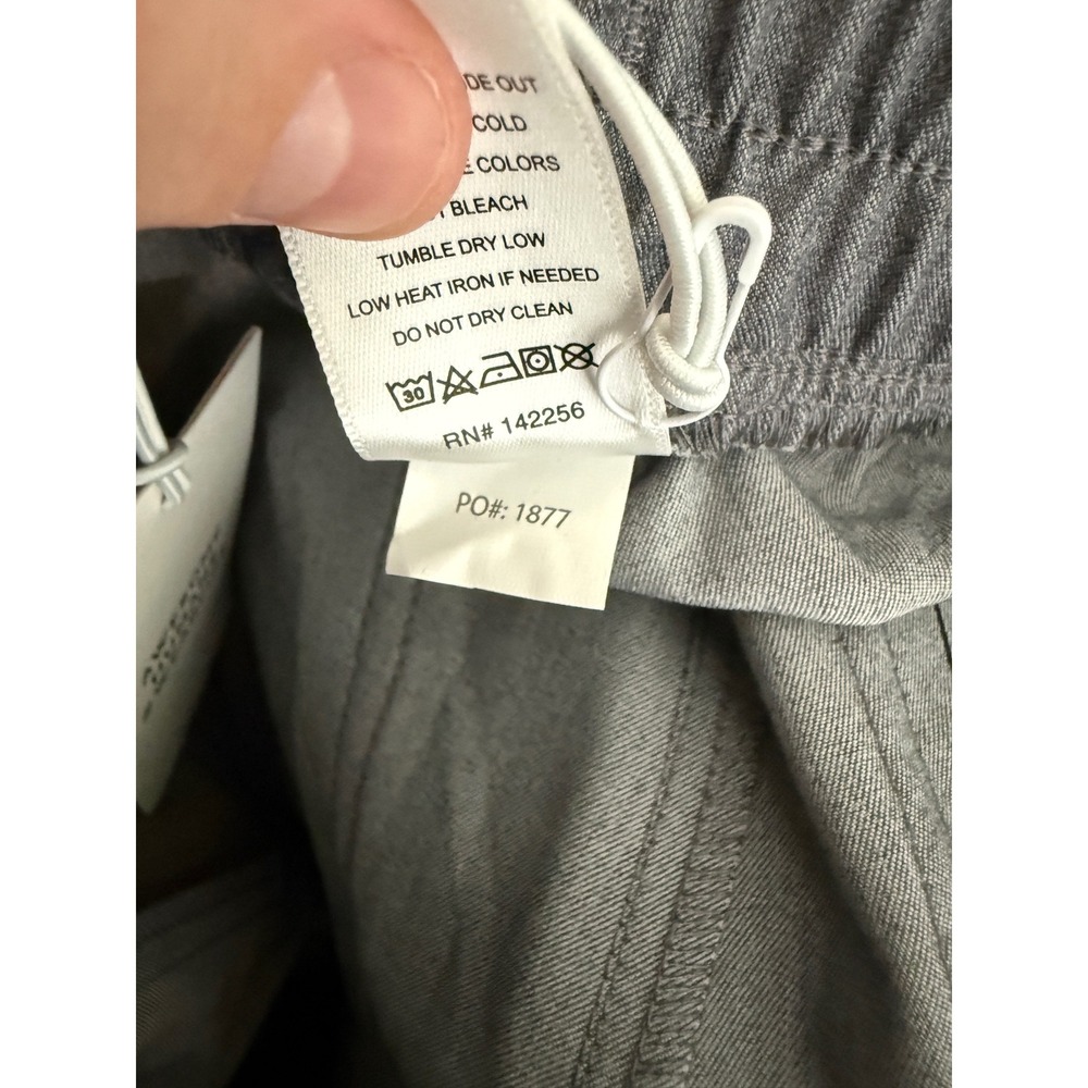 Figs NWT Zamora High Waisted Scrub Pants Women's XS Petite‎ Graphite Jogger - Picture 6 of 6